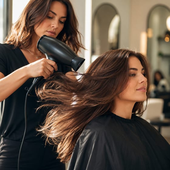 Women's haircut
