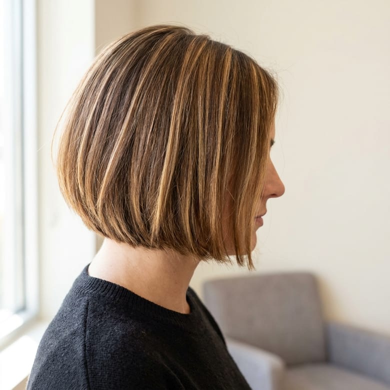 Color, Partial Highlight and Haircut