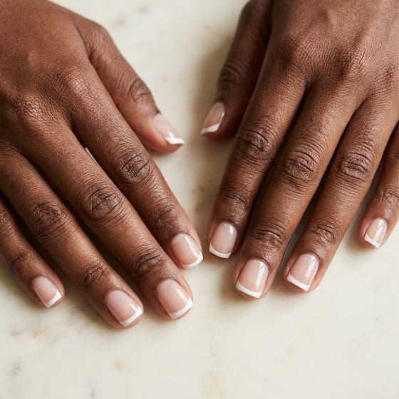 Gel French Manicure