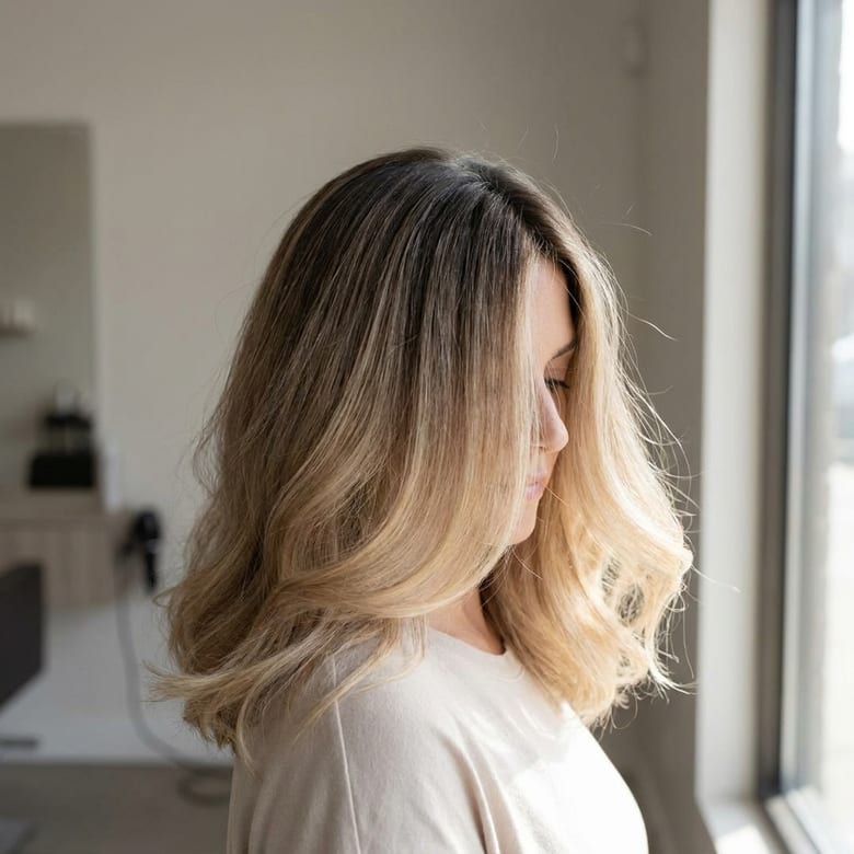 Partial Highlight, Touch-Up and Blow-Dry