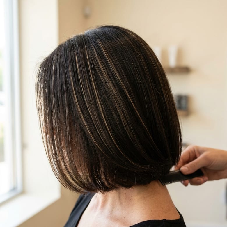 Partial Highlight, Touch-Up, Haircut and Thermal Press