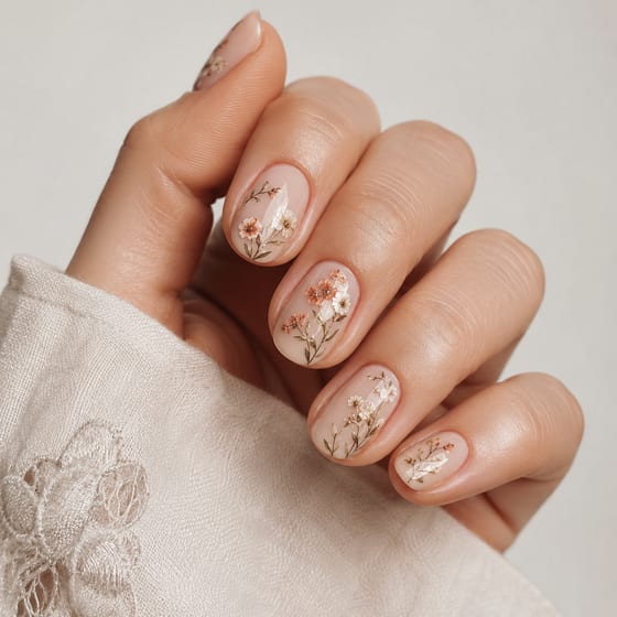 3D flowers (per finger)