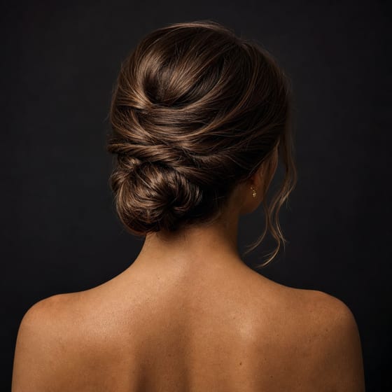 Sleek Ponytail - Sleek Bun